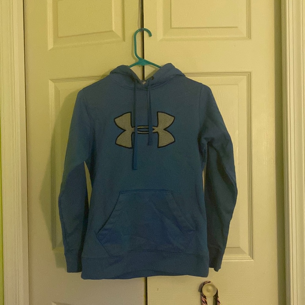 Blue Under Armour sweatshirt